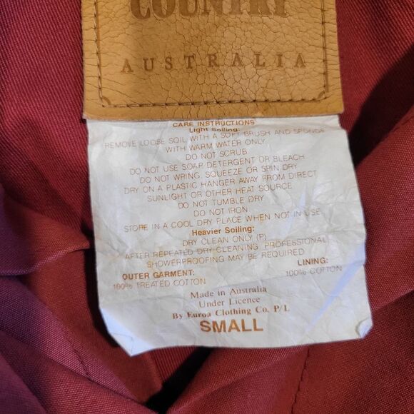 Morrison Country Australia jacket, mens Small - Picture 12 of 14